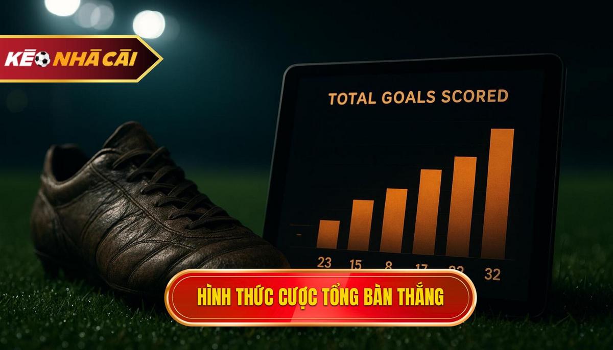 Các hình thức phổ biến trong kèo cược tổng bàn thắng