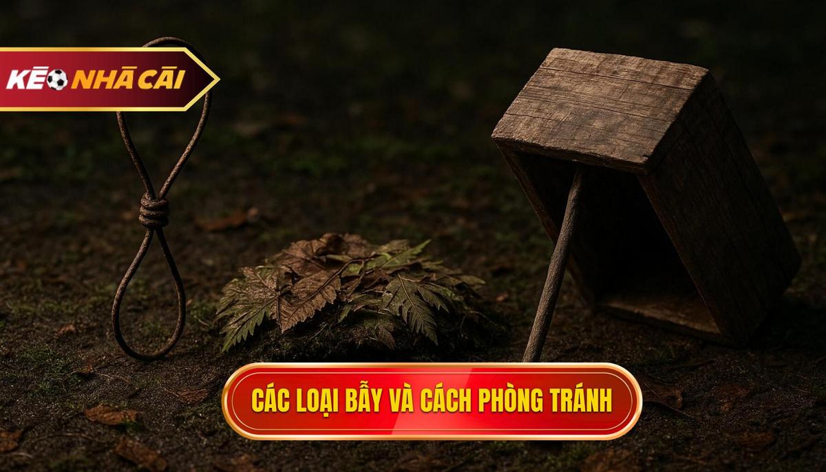 Các loại bẫy phổ biến và cách phòng tránh