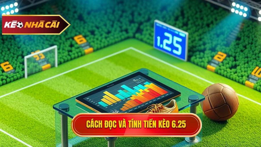 Cách đọc kèo và tính tiền khi chơi Kèo tài xỉu 6.25