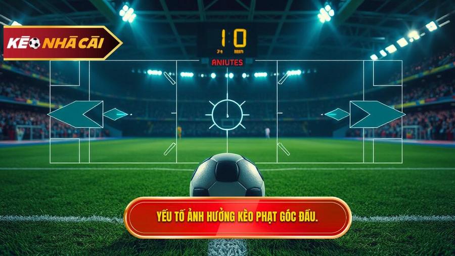 Phân tích các yếu tố ảnh hưởng đến Kèo cược đội nhận quả phạt góc trong 10 phút đầu