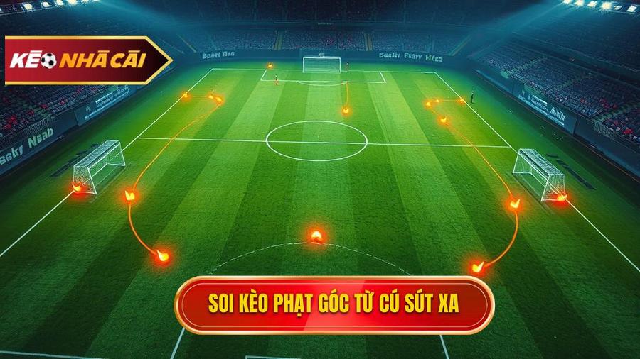 Chiến thuật soi kèo góc từ thống kê sút xa