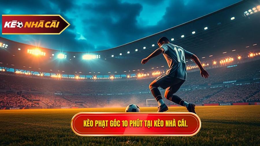 Kèo cược đội nhận quả phạt góc trong 10 phút đầu