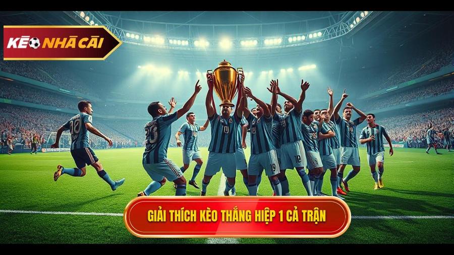 Kèo thắng hiệp 1 thắng cả trận là gì?