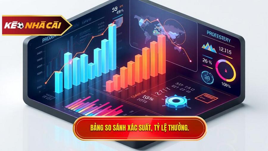 Bảng so sánh xác suất và tỷ lệ thưởng trung bình