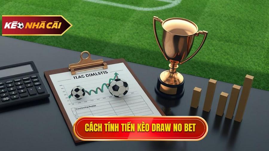 Cách tính tiền trong Kèo hòa hoàn tiền (Draw no bet)