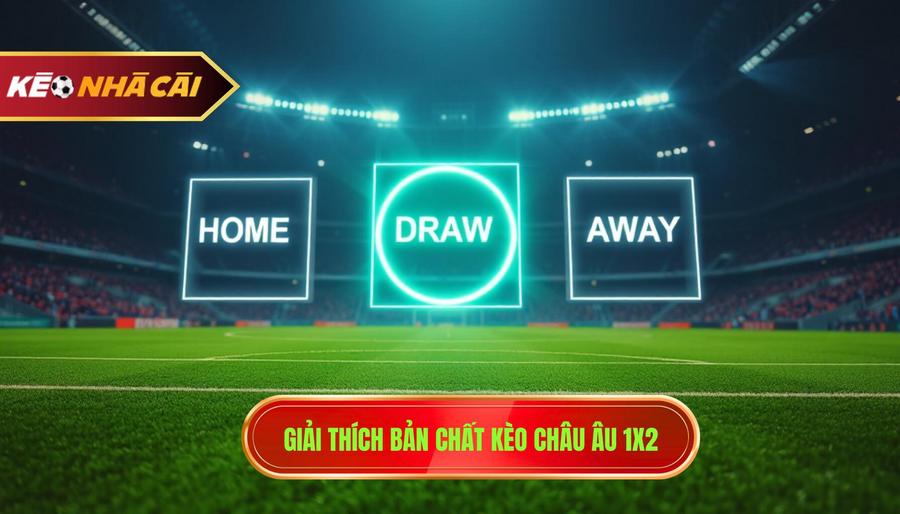 1. Giải thích bản chất kèo châu Âu 1x2