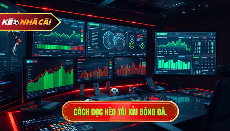 2. Cách đọc kèo tài xỉu bóng đá.